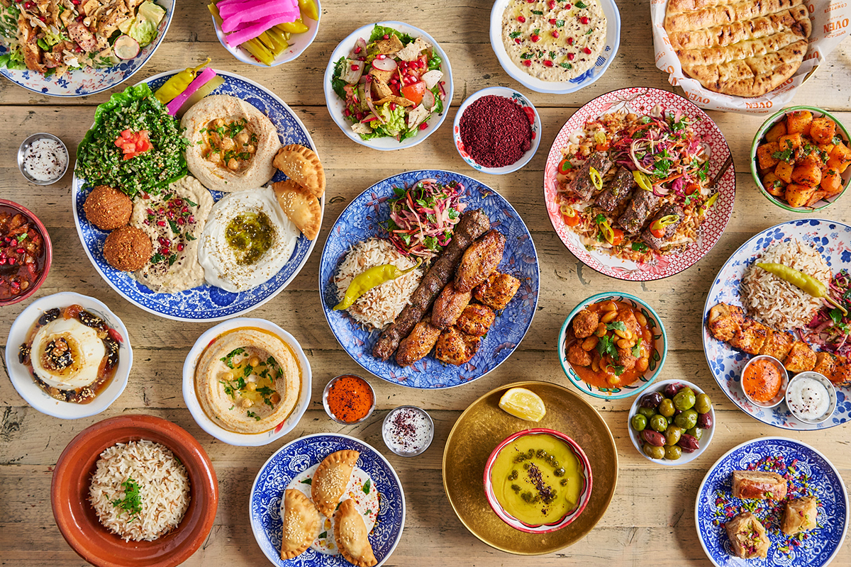 A Lebanese feast