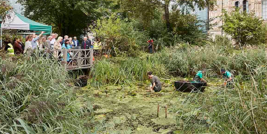 Work has begun on the redevelopment of the Museum's five-acre site, which will eventually include a bigger wildlife garden, walk through time, activity centre and cafe. 